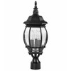 Nuvo 3 Light - 21 in. Post Lantern - Clear