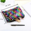 NIXNUT Sequin Pencil Case Large Capacity Glitter Office Organizer Storage