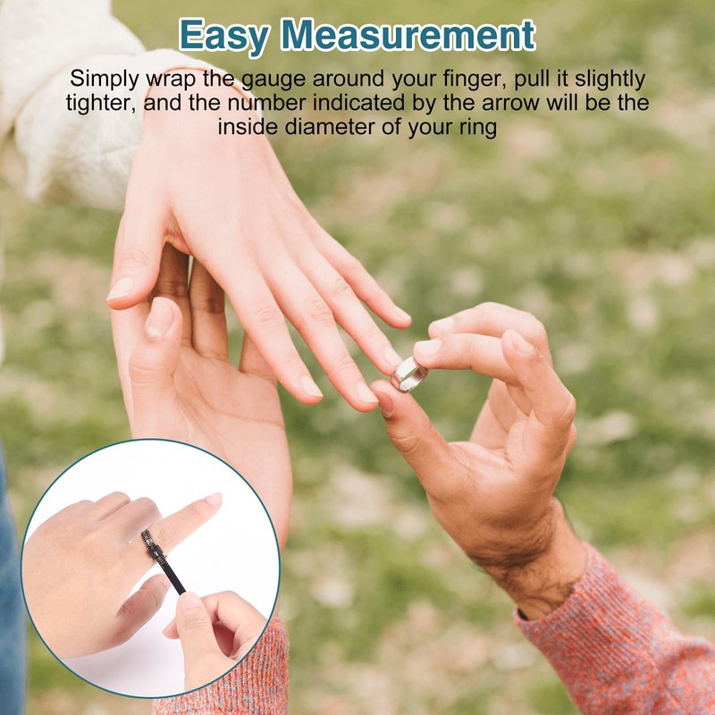 KEESIN Ring Sizer Tools| Ring Size Measuring Tool | UK