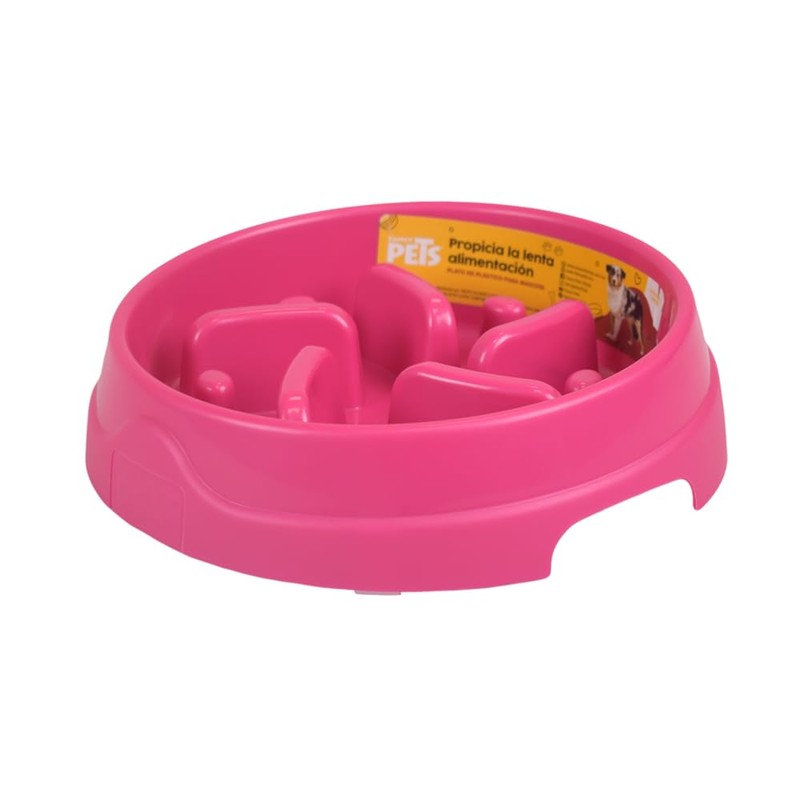 Fancy Pets Plato PLASTICO ALIMENTACION Lenta