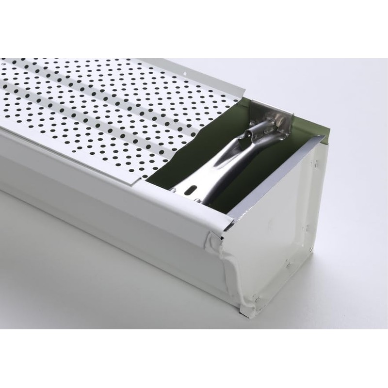 LEAF4GO 6" Gutter Guards Leaf Filter - Domestic Aluminum Gutter