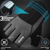 RDX Workout Gloves, 15-Inch Long Support Strap Anti Slip Palm