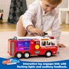 JOYIN LED Fire Truck Toy for Toddlers - LED Projections