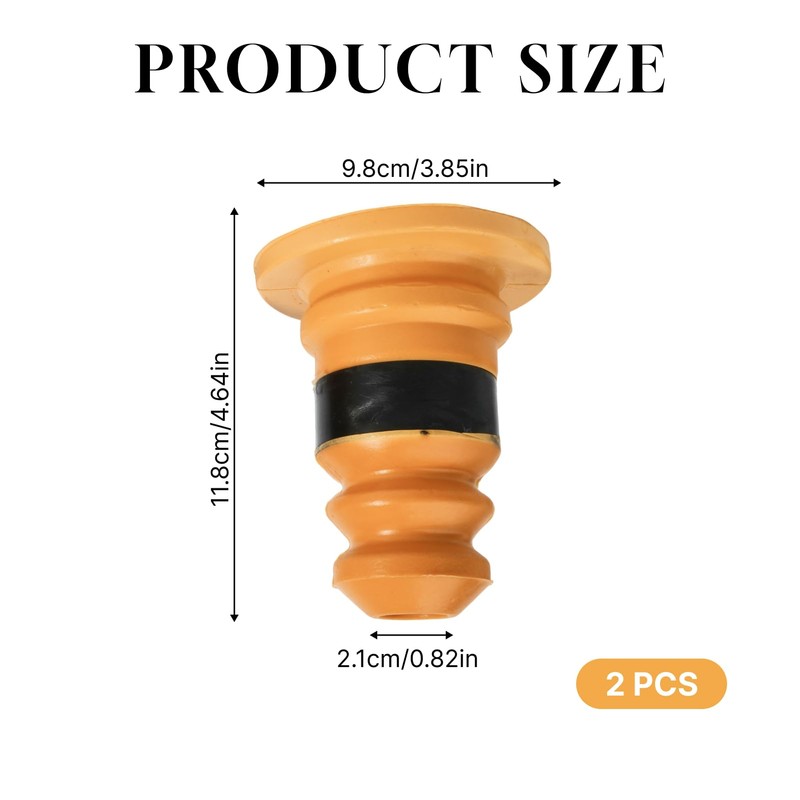 RowGlow 2pcs Stop Buffer Shock Absorbers for C4 Picassoo DS5