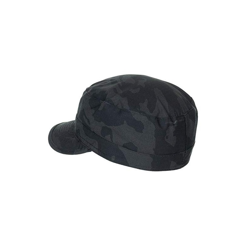 MFH Men's Ripstop BDU Field Cap Night Camo Size M