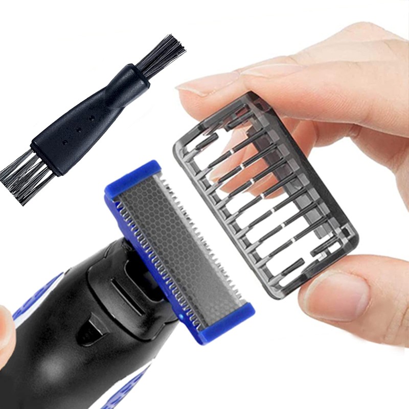 6PCS Shaver Replacement Head Compatible with Micro Touches Solo Trimmer