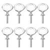Smallterm 8 Pieces Bottle Opener Set Metal Bottle Opener DIY