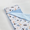 DuShow Toddler Nap Mat for Boys,Soft Roll Up Slumber Bags,Toddler