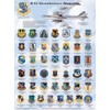 B-52 Stratofortress Wings Poster 18 x 24 Military Airplanes