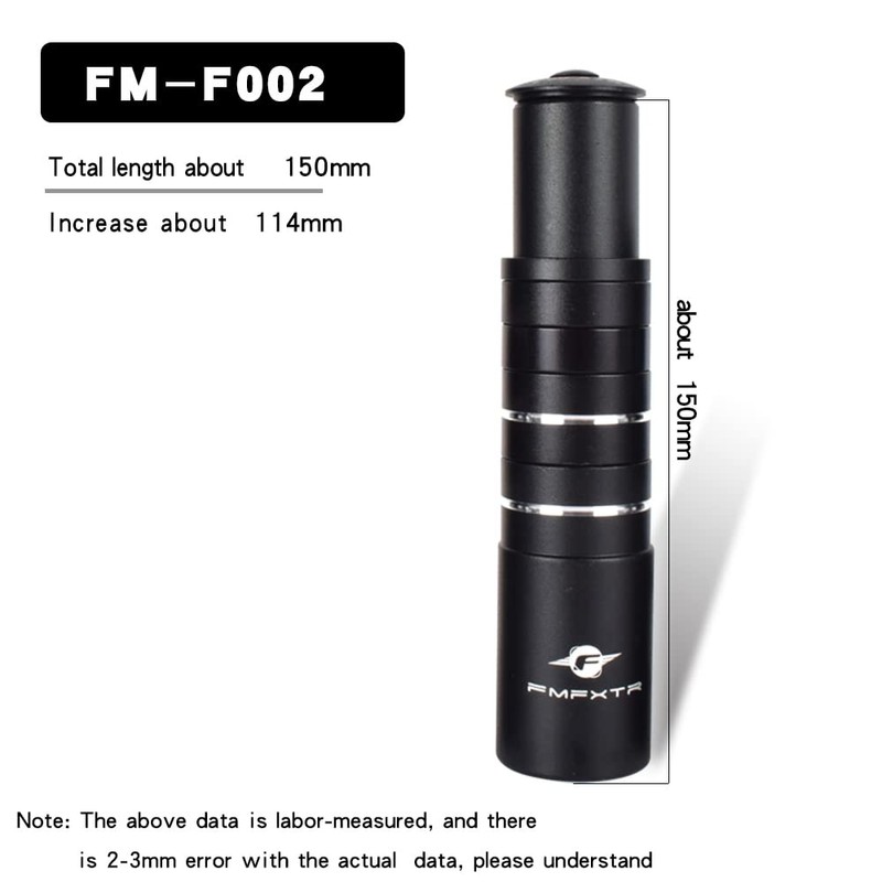FOMTOR Bike Stem Riser, 150 mm Handlebar Stem Riser, Stem