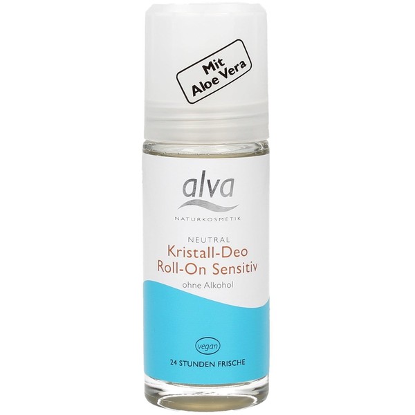 Alva Crystal Deodorant Sensitive Roll-on, 50 ml