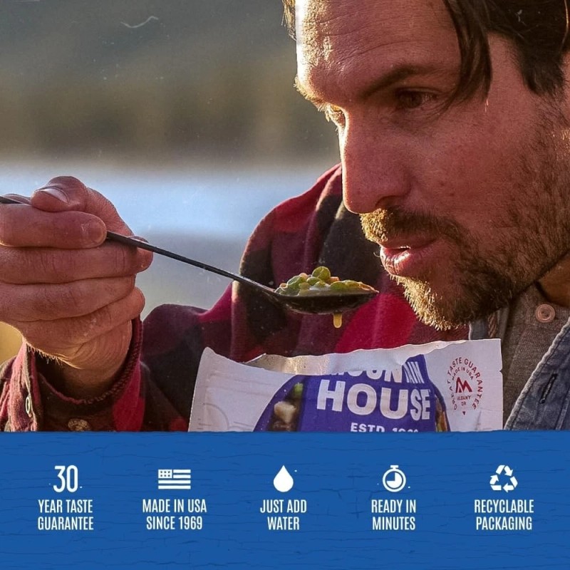 Mountain House Beef and Veggie Freeze Dried Backpacking Meal 2