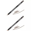 Mustev 머스테브 에어리핏 펜 아이브로 02 그레이브라운 X2개 Musthave Airy Fit Pen Eyebrow 02 Gray Brown X2 pcs