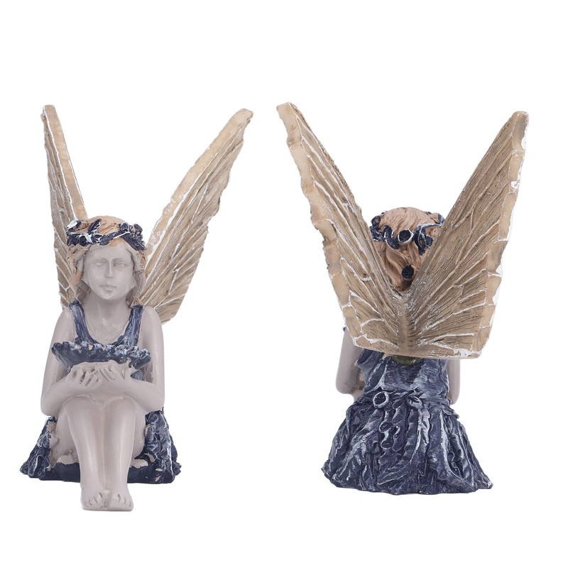 Garden Sunflower Fairy Statue Mythical Fairy Statue Beautiful Angel Sculpture