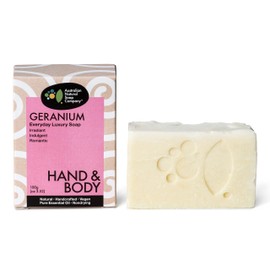 Australian Natural Soap Company Geranium Luxury Soap 100g