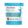 Plackers Twin-Line Dental Floss Picks, Designed with Two High Assorted