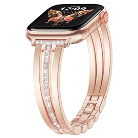 VISOOM Compatible with 38 mm Watch, Rose Gold
