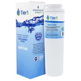 Tier1 UKF8001 Refrigerator Water Filter | Replacement for Whirlpool Filter 4, EveryDrop EDR4RXD1, 4396395, Maytag UKF8001, FMM-2, UKF8001AXX-750, 469006, Fridge Filter
