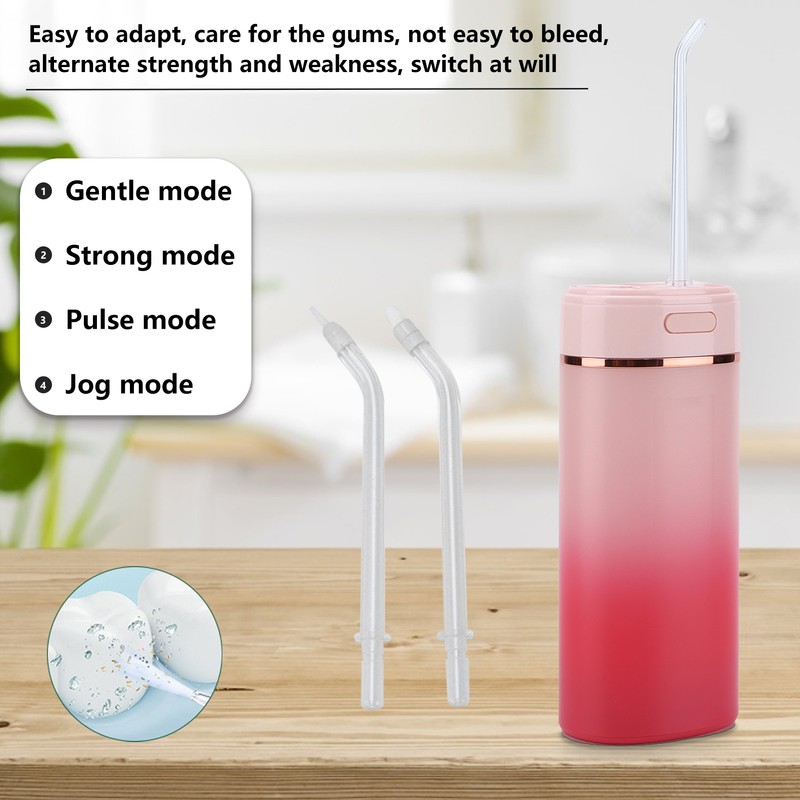 160ml Intelligent Oral Irrigator with 4 Gear Modes Portable USB