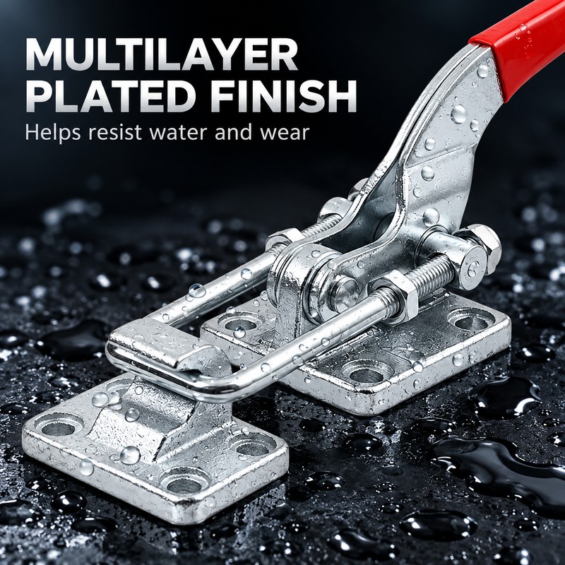 40380 Heavy Duty Adjustable Pull Latch Toggle Clamp, 3400 kg