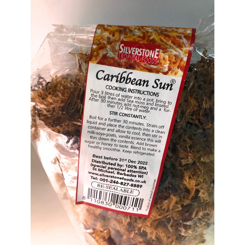 Caribbean Sun Sea Moss 100g
