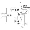 Prime-Line U 9398N Self-Locking Shelf Support Pegs, 1/4 In. Peg