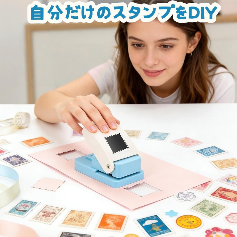 (Incredibly Light and Quick) Craft Punch, Stamp Shape, Perforated Punch,