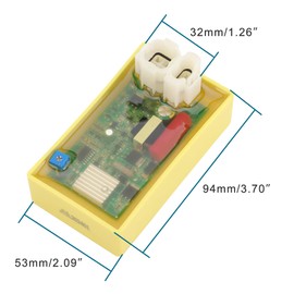 GOOFIT Adjustable High Performance Racing 6 Pin DC CDI Box Replacement for 50CC 60CC 125CC 150CC Scooter ATV GY6 Engine