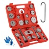 Punmew Brake Caliper Compression Tool 24-Piece Heavy Duty Disc Brake