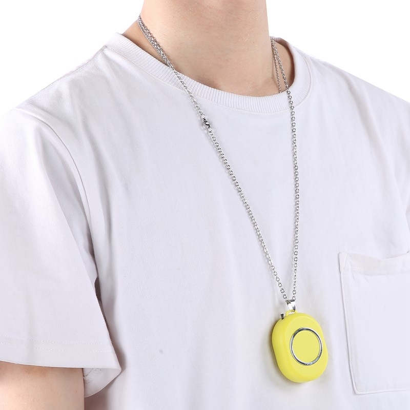 USB Rechargeable Portable Neck Hanging Air Purifier Wearable Negative Ion