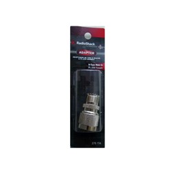 RadioShack Adapter - Adapts N-Type Male To PL-259 Female UHF Connections Ideal for PL-259 Cable To N-Type Jack Component - Cat 278-156 / 278-0156