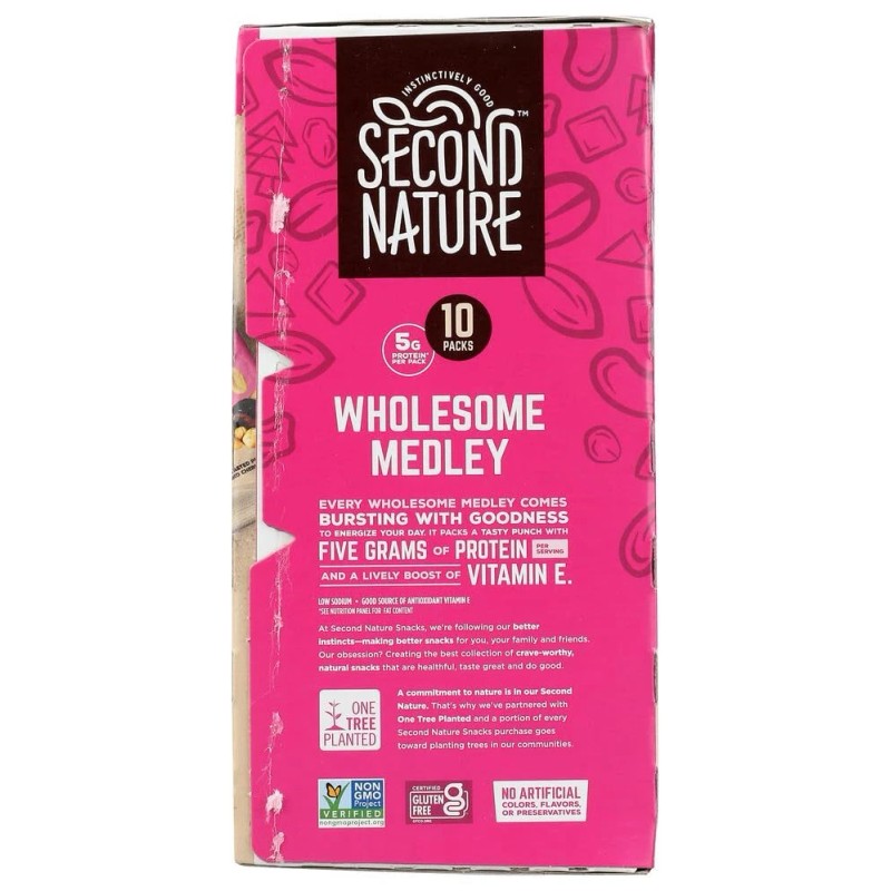 Second Nature 15 Ounce Snack Mix No Hydrogenated Fats No