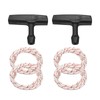 Hoypeyfiy Recoil Starter Handle with Pull Cord Kit Replacement for