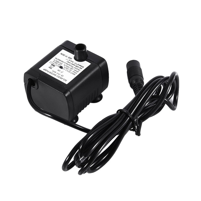 DC12V Solar Amphibious Mini Submersible Water Pump for Fountain Pond