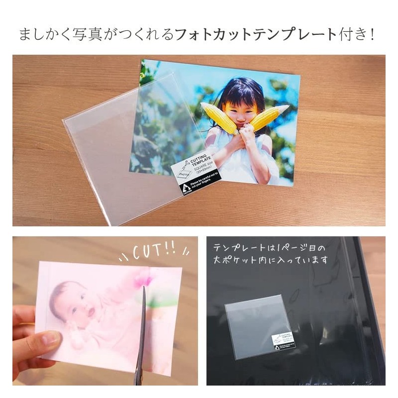 Nakabayashi (Internet Exclusive) TCPK-SQ-360-HP Therapy Color, Square, 9-Section Pocketed Album,