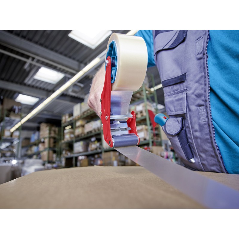 tesa 4195 PP packing tape (66 m: 50 mm) transparent