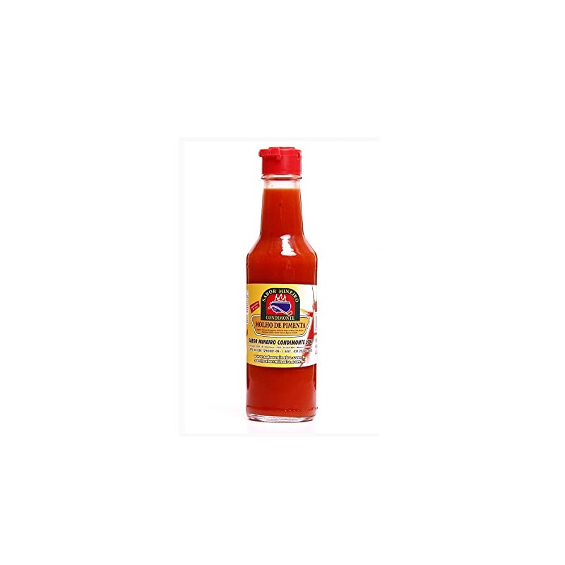 Sabor Mineiro Molho de Pimenta Hot Sauce 145ml 4.90 oz