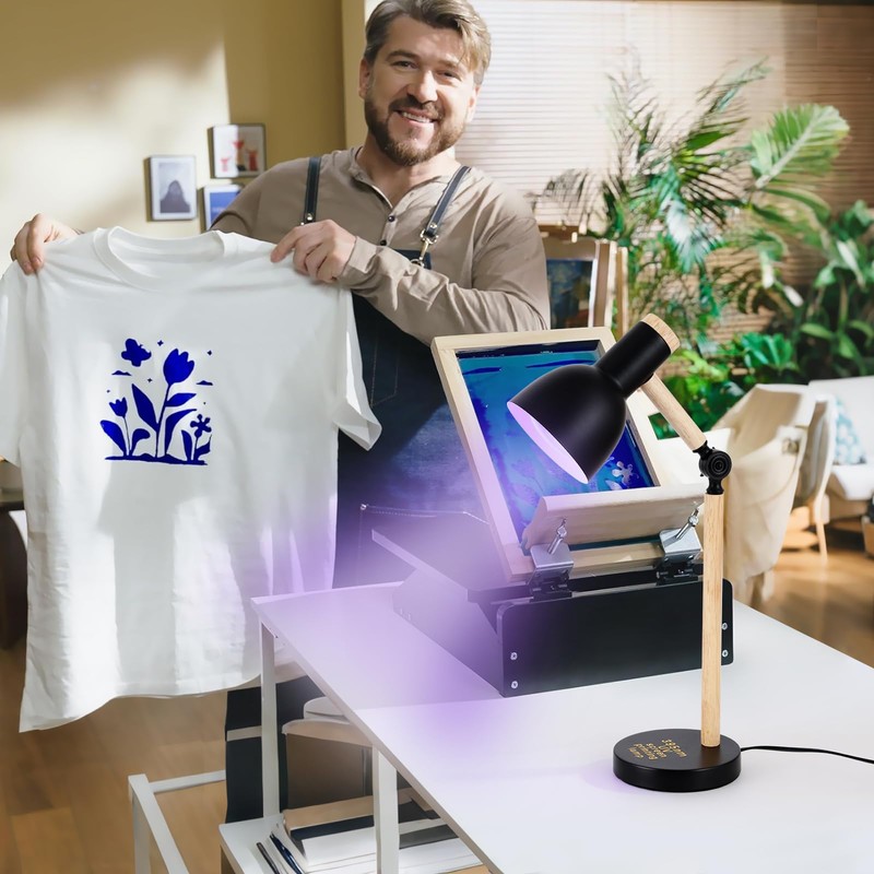 Ontesik 30W UV Light for Resin Screen Printing Exposure lamp,
