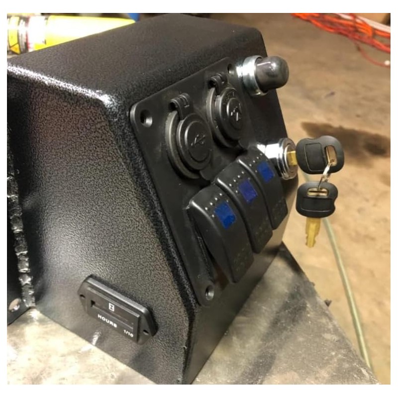 Push Button Starter Switch 50A 12V Waterproof Push Button ，Waterproof