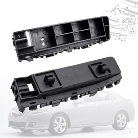 SecosAutoparts Front Bumper Brackets Spacer Retainer 1 Pair Compatible with Honda Acura TSX 2009-2014 Front LH and RH Side 71193-TL0-G00 71198-TL0-G00