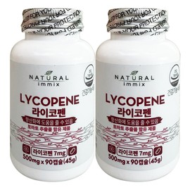 Natural Emix Lycopene 500mg x 90 capsules (2) / 내추럴이믹스 라이코펜 500mg x 90캡슐 2개