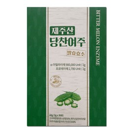 GBMS 1 box of Jeju sweet bitter melon fermentation enzyme 30 packets / 제주산 당찬여주 발효효소 30포 1박스