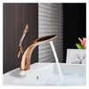 KMZSHPJNY Nordic Style Brass Washbasin Basin Faucet Light Luxury Style