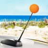Coolballs Cool Plain Orange Car Antenna Balls (1.75" Diameter) (Pack