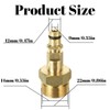 XXLKVSK High Pressure Washer Adapter M22 Pressure Washer Plug to