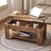 KEVINSPACE Lift Top Coffee Table Coffee Tables for Living Room