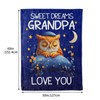CadeauJoie Grandda Gifts, Flannel Blanket Grandda Birthday Gifts, Super Soft