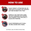Tomcat Rat Snap Trap, 1 Rat Size Trap - Reusable
