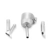 3pcs 5mm Speed Welding Nozzle Replacement Titanium Alloy Hot Air
