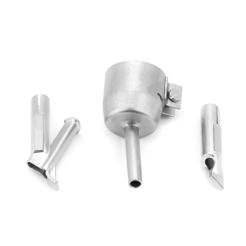 3pcs 5mm Speed Welding Nozzle Replacement Titanium Alloy Hot Air